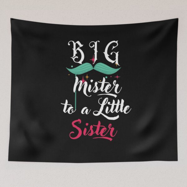 Item preview, Kids Big Mister to a Little Sister Big Brother Gift designed and sold by anas667.