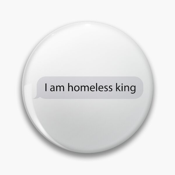 Item preview, Funny Tinder Swindler Stickers, Tinder Swindler Tshirt, I am Homeless King designed and sold by Doolman.