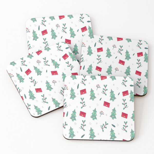 Item preview, Pattern Trees hearts flowers and gifts designed and sold by muml.