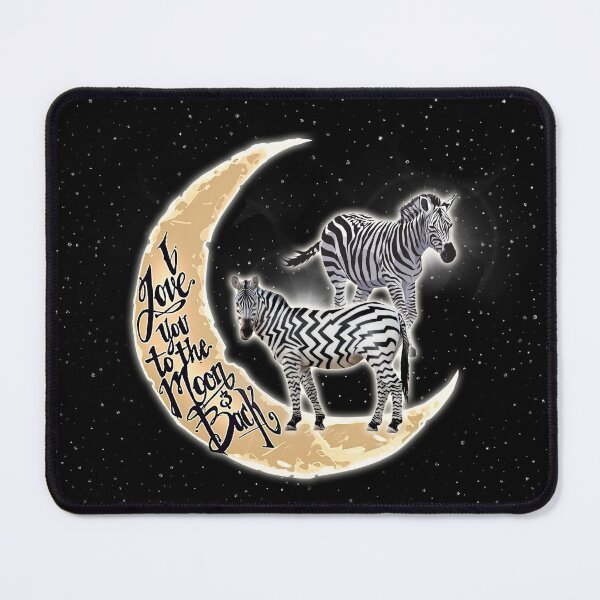 Item preview, Love You To The Moon And Back Zebra designed and sold by VickyCloset.