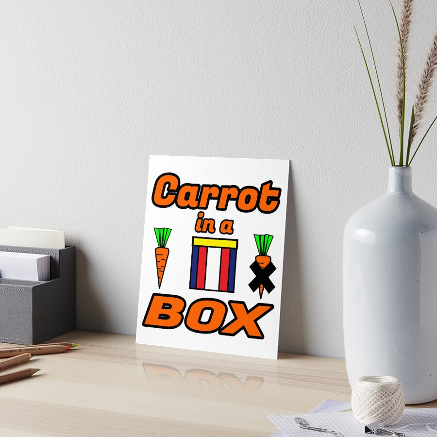 8 Out Of 10 Cats Carrot In A Box "Carrot in a Box , The best party Game Ever from 8 out of 10 Cats
