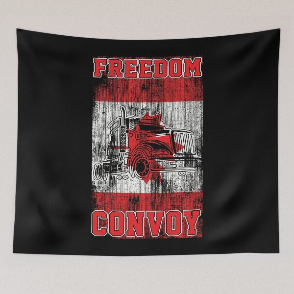 Item preview, Canadian Flag For Freedom Convoy designed and sold by LeNew.