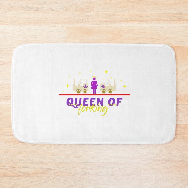 Item preview, Queen of Forking Design for a Trucker Backhoe Loader designed and sold by sebastian3210.