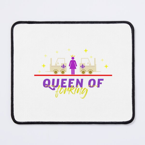 Item preview, Queen of Forking Design for a Trucker Backhoe Loader designed and sold by sebastian3210.