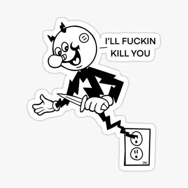 Reddy killowatt Sticker