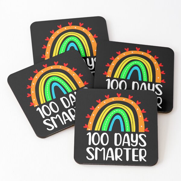Item preview, 100 Days Smarter Rainbow Teacher Student 100th Day Of School designed and sold by NevaehRey.