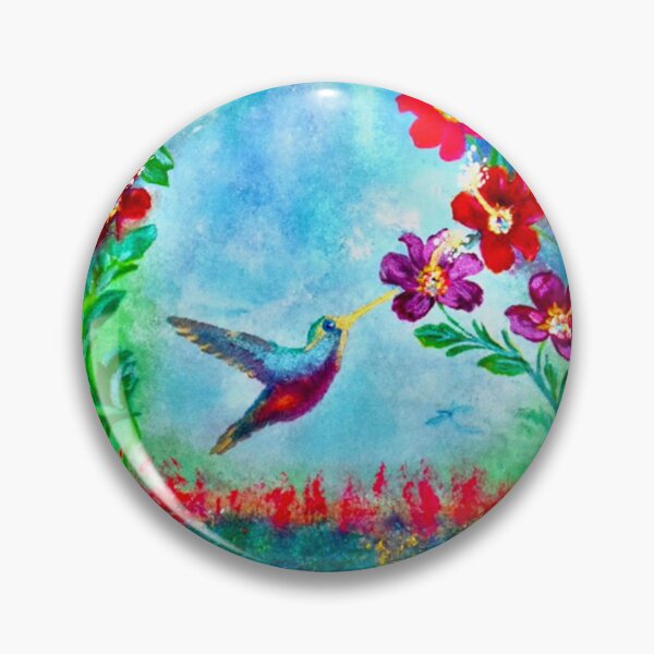 Item preview, Hummingbirds Painting designed and sold by concettaellis.