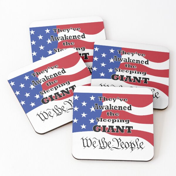 Item preview, They've Awakened the Sleeping Giant - We The People designed and sold by ShaneCRob.