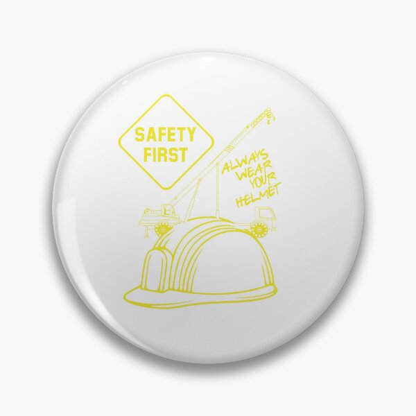 Item preview, Always wear a Helmet Design for a Trucker Backhoe Loader designed and sold by sebastian3210.