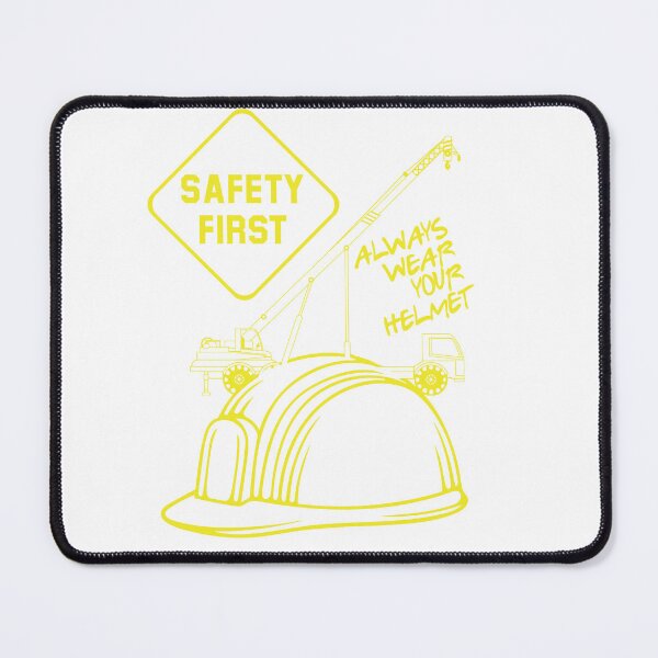 Item preview, Always wear a Helmet Design for a Trucker Backhoe Loader designed and sold by sebastian3210.