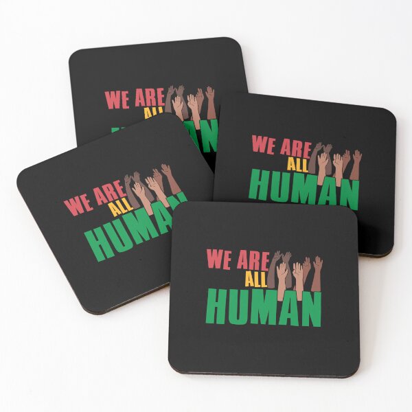 Item preview, We Are All Human, Black History Month, Celebrating Black Culture designed and sold by FNStuff.