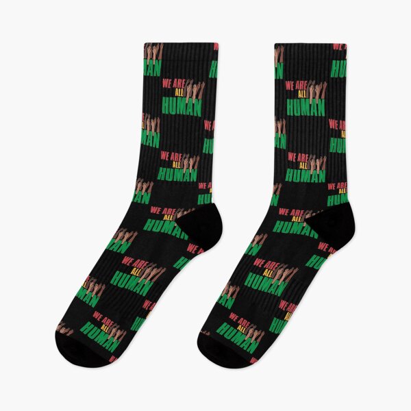 Item preview, We Are All Human, Black History Month, Celebrating Black Culture designed and sold by FNStuff.