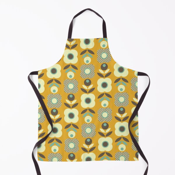 Item preview, Blomma, 1970s Groovy Retro Flower Seamless Pattern - Retro Styles designed and sold by BesanoStyle.
