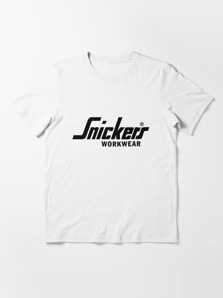 Snickers Workwear Logo " T-shirt for Sale by WickedBoutiques | Redbubble hard hat t-shirts - local non union union money