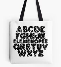 Elemenopee Alphabet Funny Tote Bag