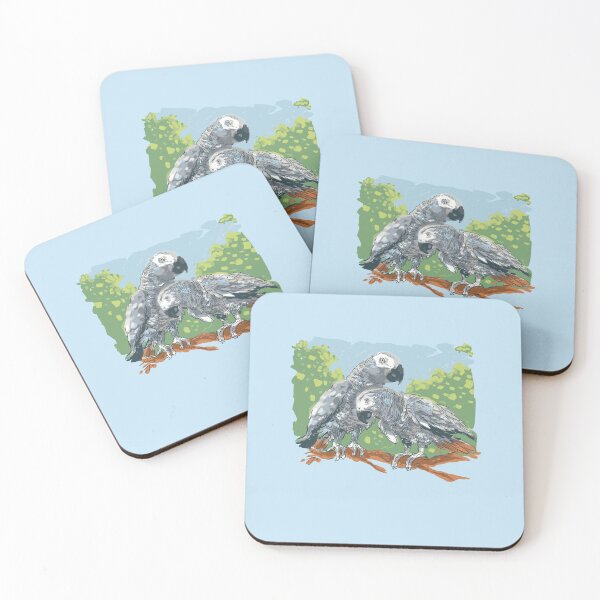 Item preview, gray parrot designed and sold by DerSenat.