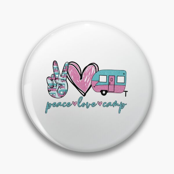 Item preview, Peace Love Camp Glitter Camping designed and sold by VickyCloset.