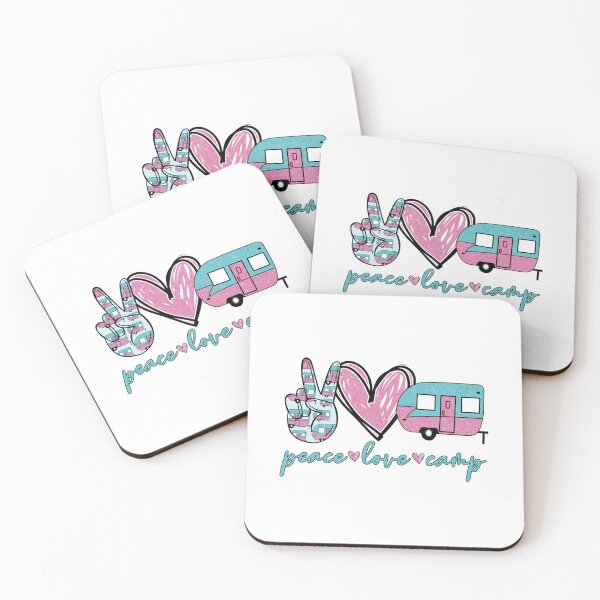 Item preview, Peace Love Camp Glitter Camping designed and sold by VickyCloset.
