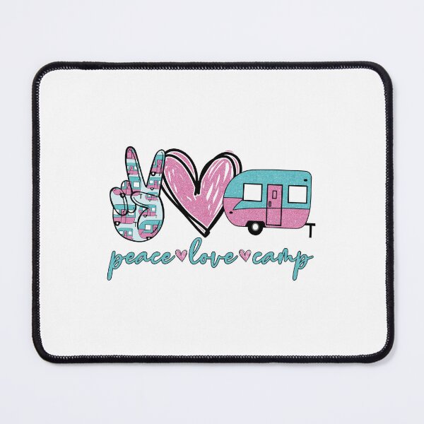 Item preview, Peace Love Camp Glitter Camping designed and sold by VickyCloset.