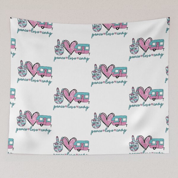 Item preview, Peace Love Camp Glitter Camping designed and sold by VickyCloset.