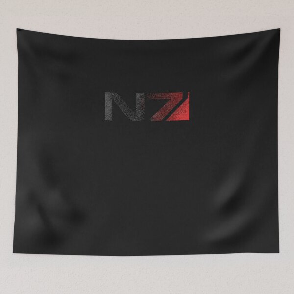 Item preview, Mass Effect N7 Distressed Logo Classic T-Shirt designed and sold by ChristThele.