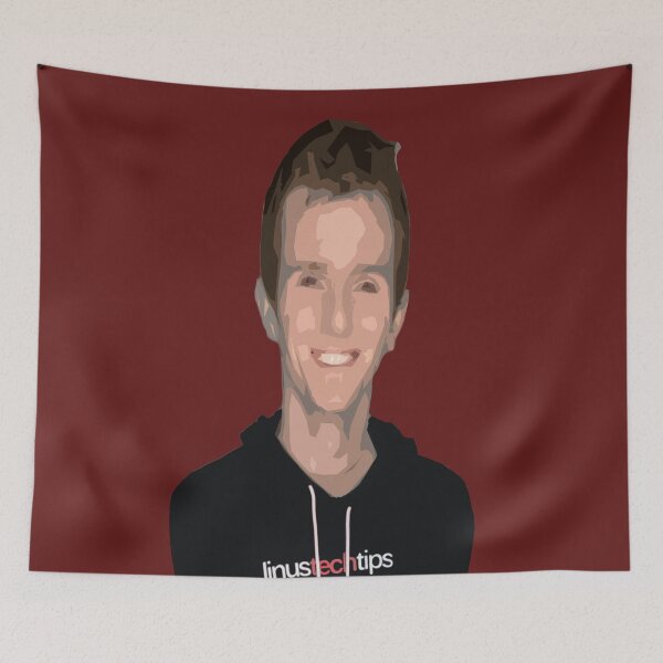 Item preview, linus tech tips illustration designed and sold by ABHI-ART.