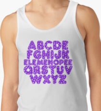 Elemenopee Alphabet Funny Men's Tank Top