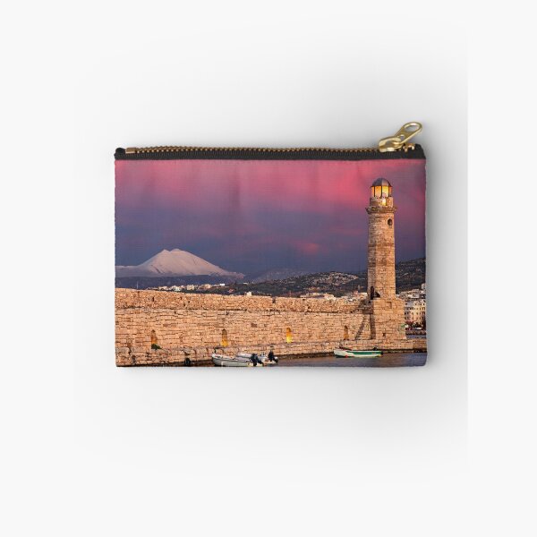 Item preview, The lighthouse of Rethimno & Psiloritis mountain designed and sold by Hercules Milas.