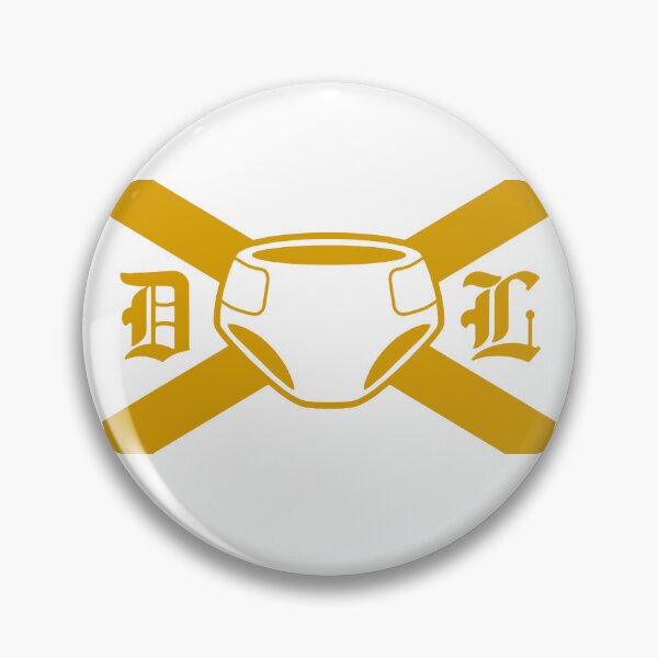 Item preview, GOLD DIAPER LOVER FLAG designed and sold by Mister Krinkles.