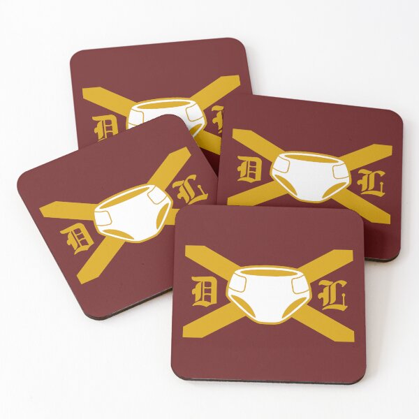 Item preview, GOLD DIAPER LOVER FLAG designed and sold by Mister Krinkles.