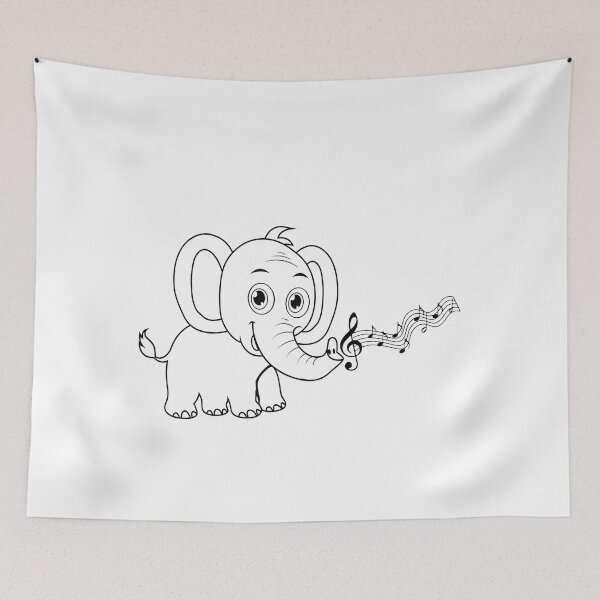 Item preview, ELEPHANT MUSIC designed and sold by DomGDesign.