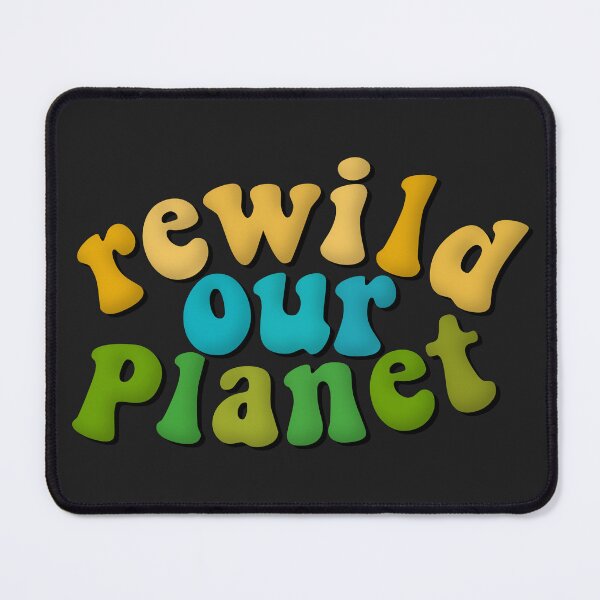 Item preview, Rewild Our Planet Environmental Advocacy Rewilding Retro Green designed and sold by cashewdays.