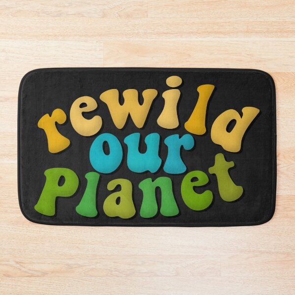 Item preview, Rewild Our Planet Environmental Advocacy Rewilding Retro Green designed and sold by cashewdays.