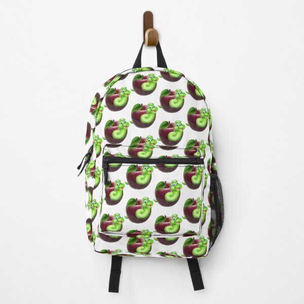 Item preview, Funny Worm and Golden Apple designed and sold by alexadybanu.