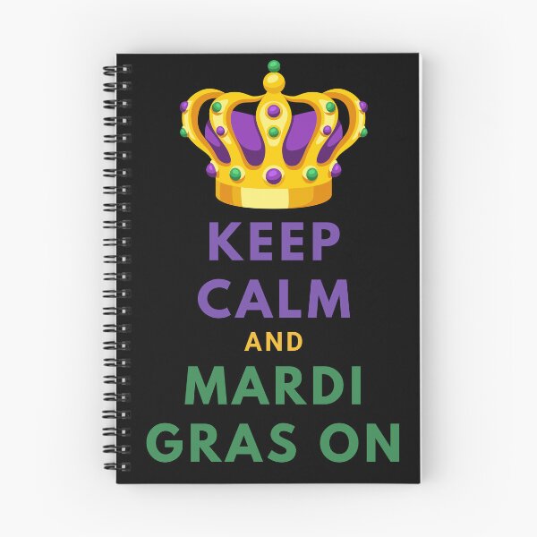 Item preview, Keep Calm and Mardi Gras On designed and sold by MacAndMoose.