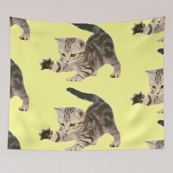Item preview, Сolor print tabby kitten designed and sold by artdragongift 15.