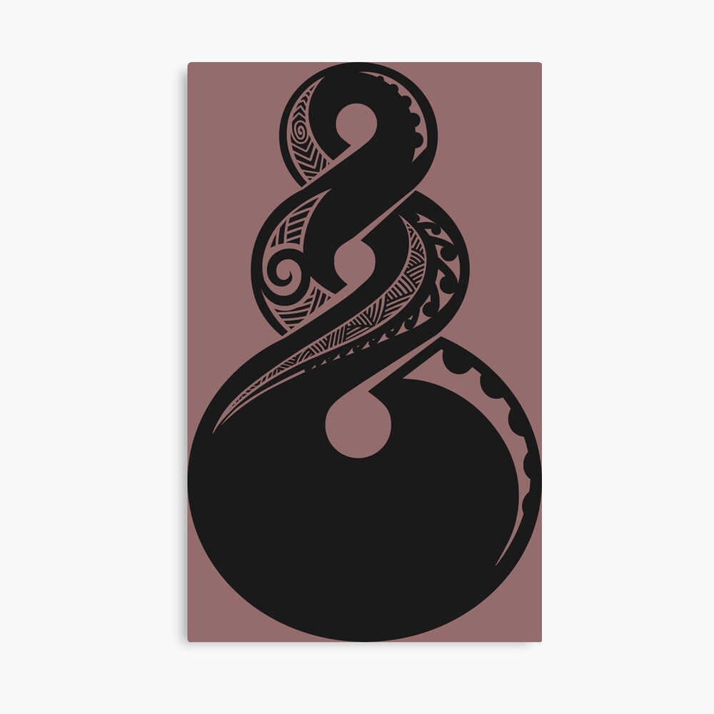 Hei matau traditional maori hook  Poster for Sale by Kiwidom