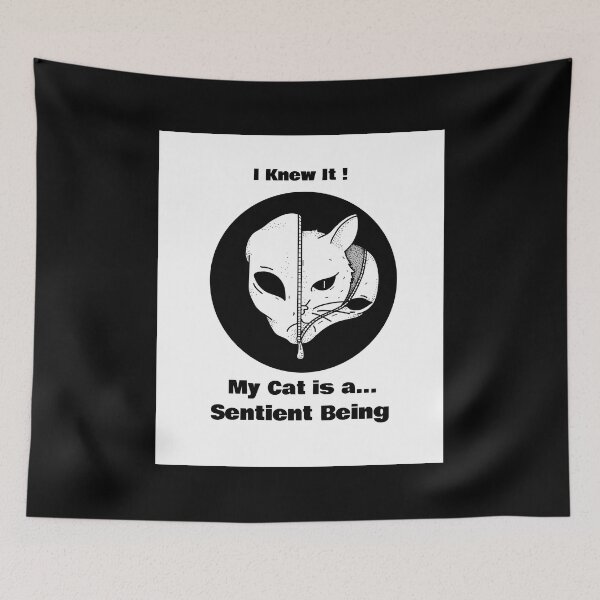 Item preview, I Knew It ! My Cat Is a Sentient Being designed and sold by MottoDigging.