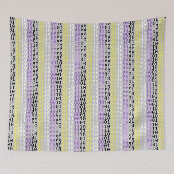 Item preview, Binary Non-Binary designed and sold by FleurDeLou.