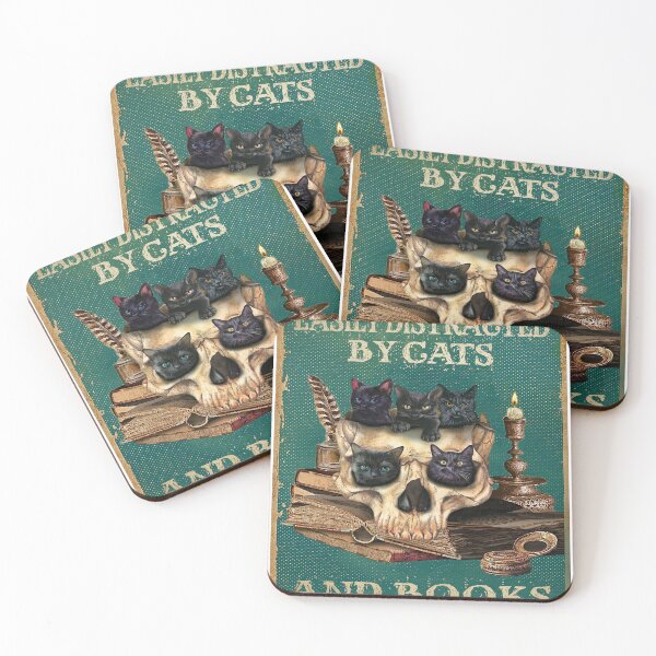 Item preview, Easily Distracted By Cats And Books designed and sold by Chapman88.
