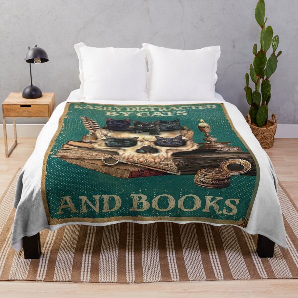 Item preview, Easily Distracted By Cats And Books designed and sold by Chapman88.