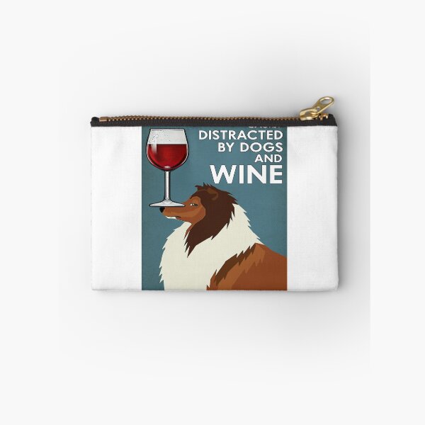Item preview, Easily Distracted By Dogs And Wine designed and sold by Chapman88.