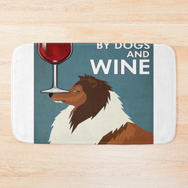Item preview, Easily Distracted By Dogs And Wine designed and sold by Chapman88.