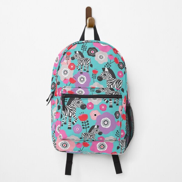 Item preview, Colorful Zebra Floral designed and sold by Mnightsa.