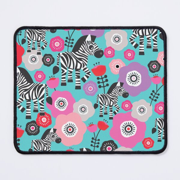 Item preview, Colorful Zebra Floral designed and sold by Mnightsa.