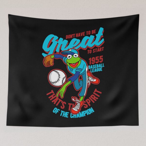 Artikelvorschau, Kermit Baseball-Meister entworfen und verkauft von Hazelpher783.