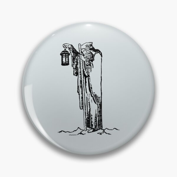 Item preview, The Hermit - Line Drawing - Tarot  designed and sold by Lenalevtuvis.