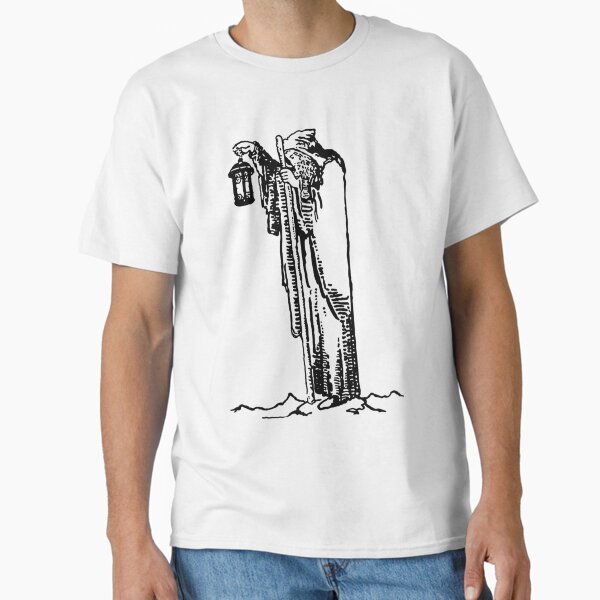 Item preview, The Hermit - Line Drawing - Tarot  designed and sold by Lenalevtuvis.