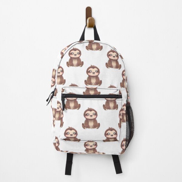 Item preview, Cute Sloth Drawing Pattern designed and sold by Mnightsa.