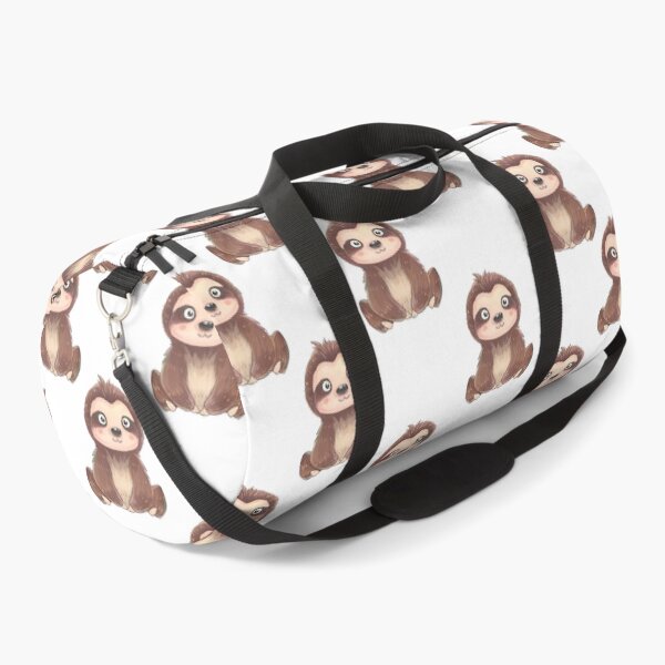Item preview, Cute Sloth Drawing Pattern designed and sold by Mnightsa.
